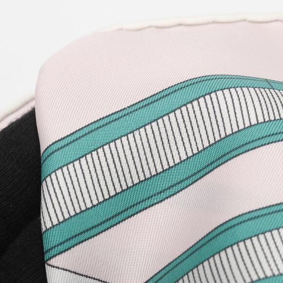 HERMES Pink Silk Scarf - Picture 5 of 6